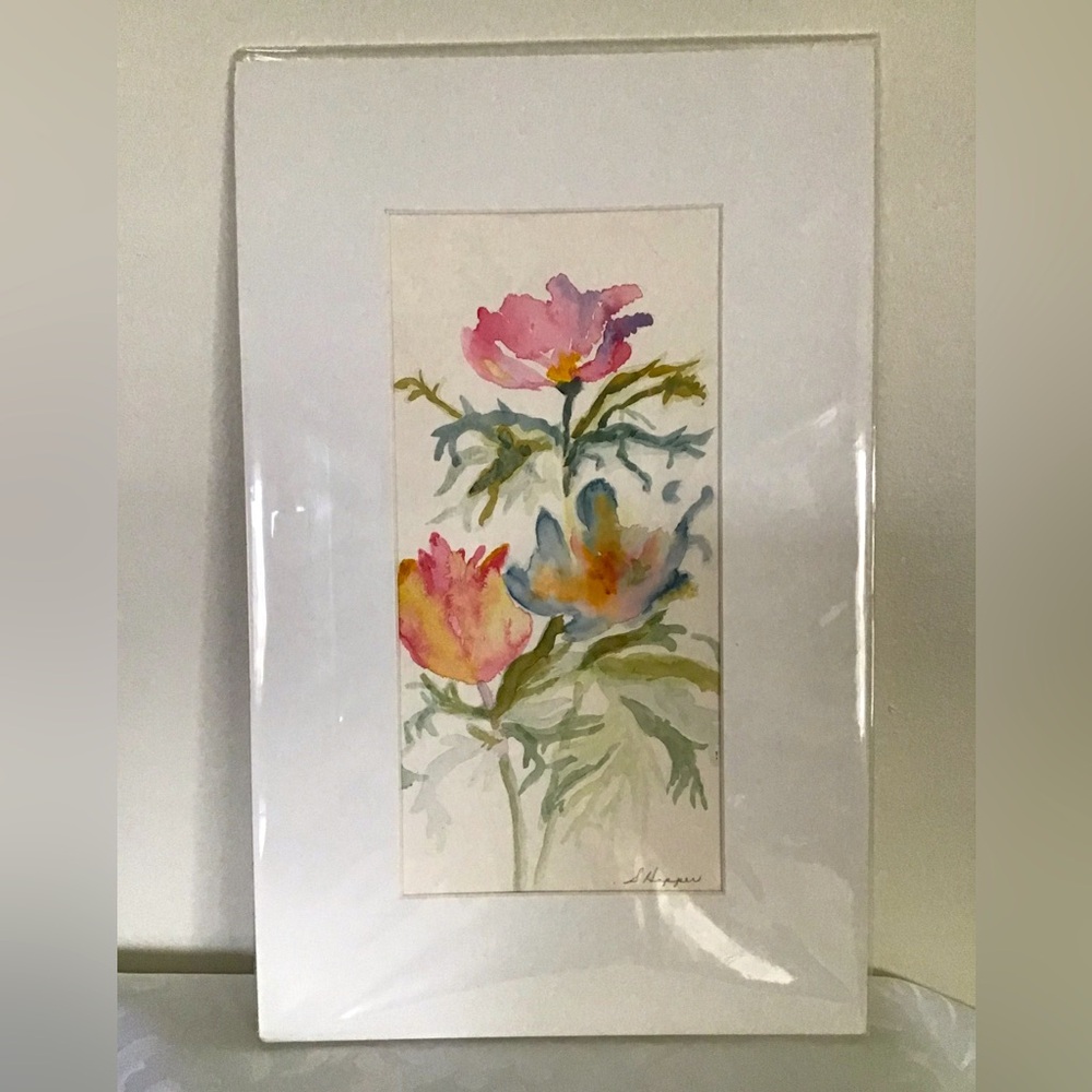 Floral Watercolor Art Print